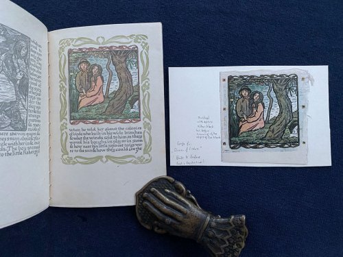 Image for Lucien Pissarro. The queen of the fishes. With 12 woodcuts + 2 extra leafs. Lucien Pissarro. The queen of the fishes. With 12 woodcuts + 2 extra leafs.